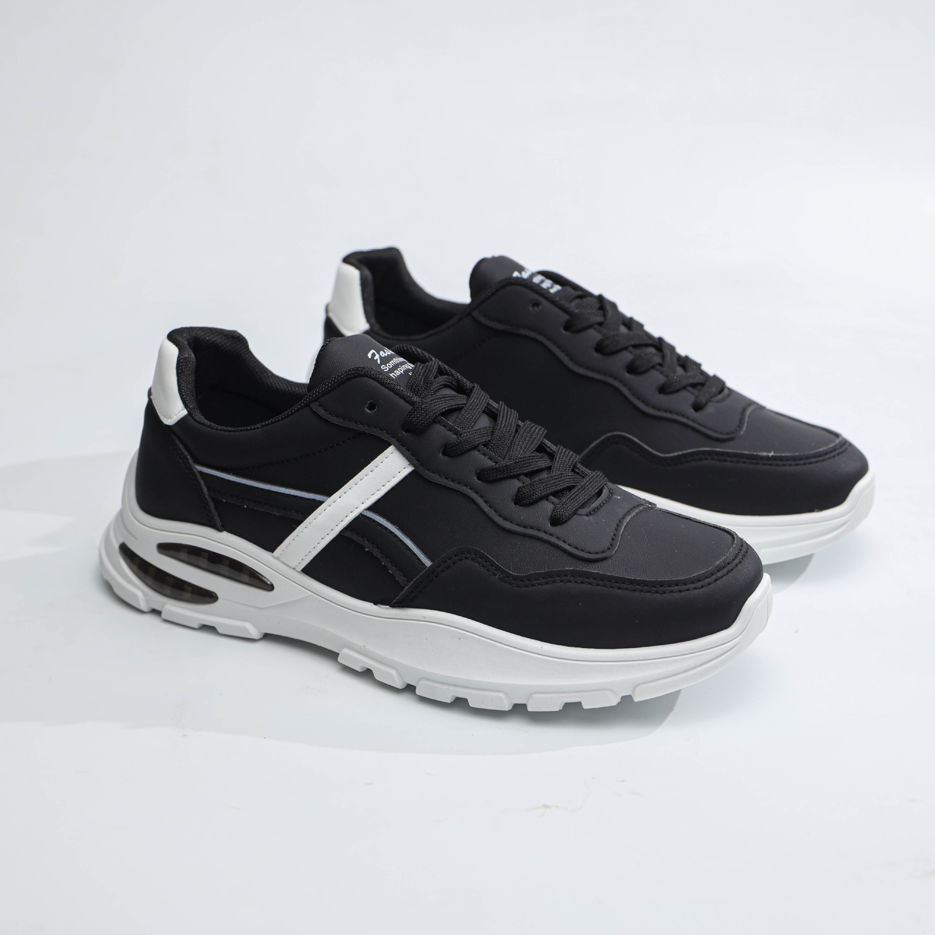 Men’s AIR Bubble Trainers, Lightweight Breathable Casual Sneakers Gym Sports Shoes, Lace Up Comfortable Durable Running Trainers