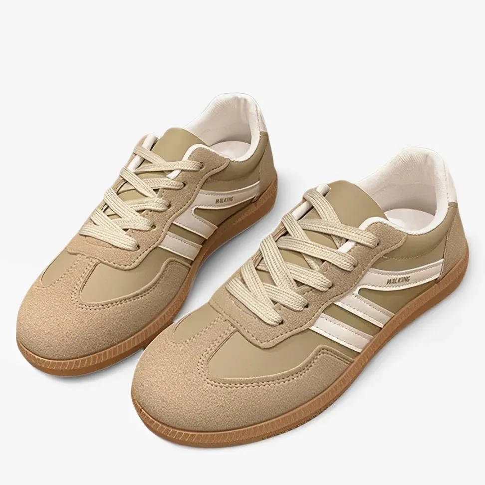 Women Orthopedic Shoes Comfortable Arch-support Leather Traction Vulcanized