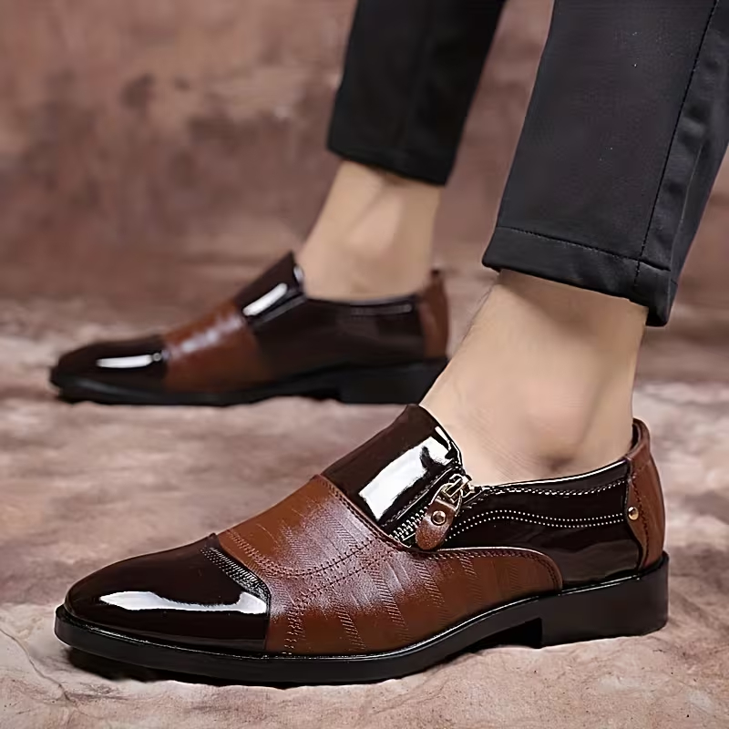 Men's Comfort Leather Arch Support Cushioned Leather Shoes