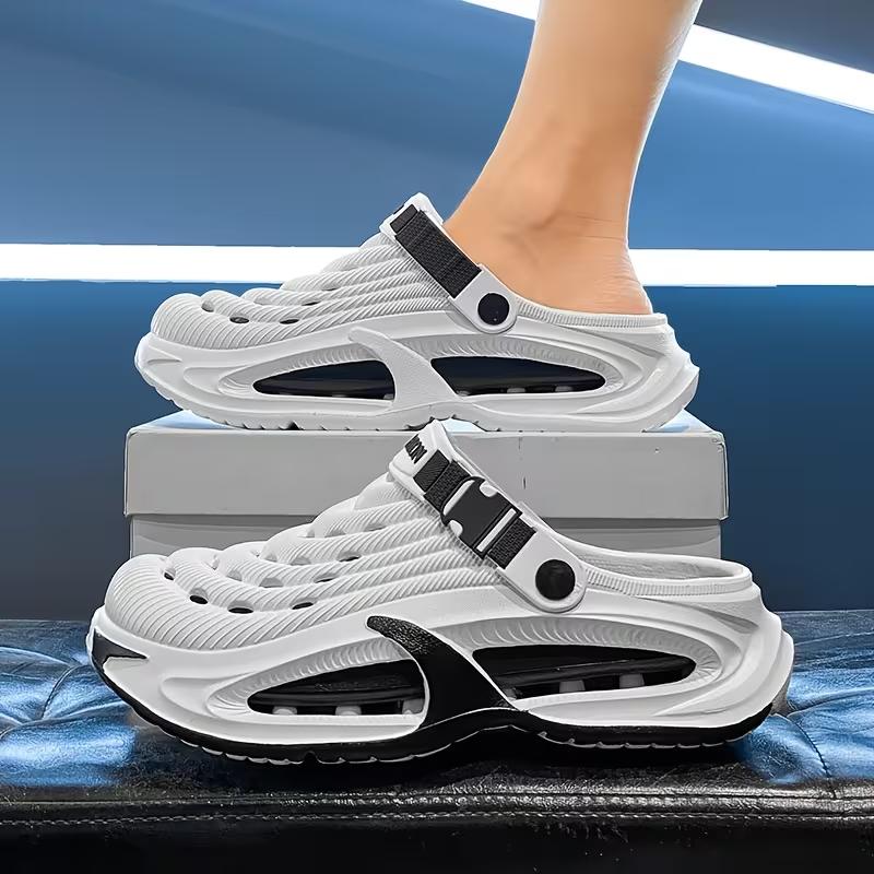 Air Cushion Hollow Chunky Clogs