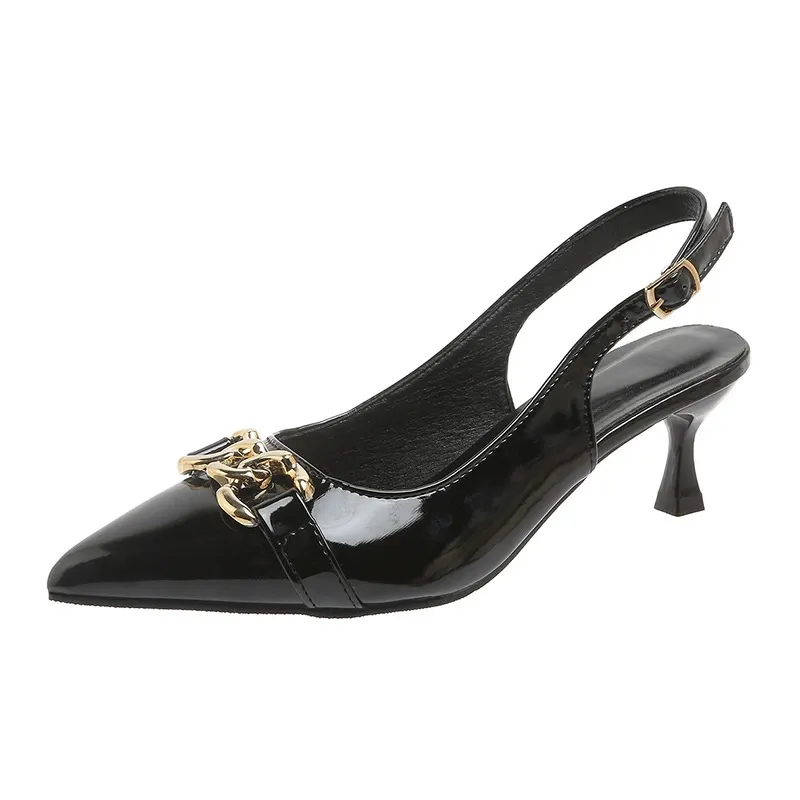 Elegant Solid Color Pointed Toe Stiletto Pumps