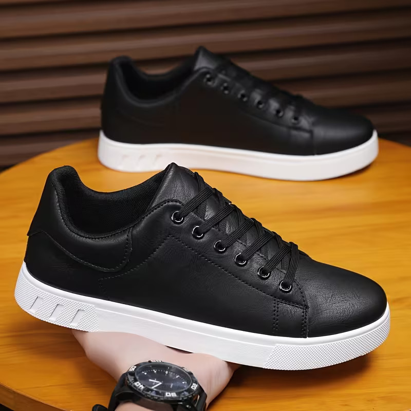 Men'S Solid Color Stylish Walking Loafers