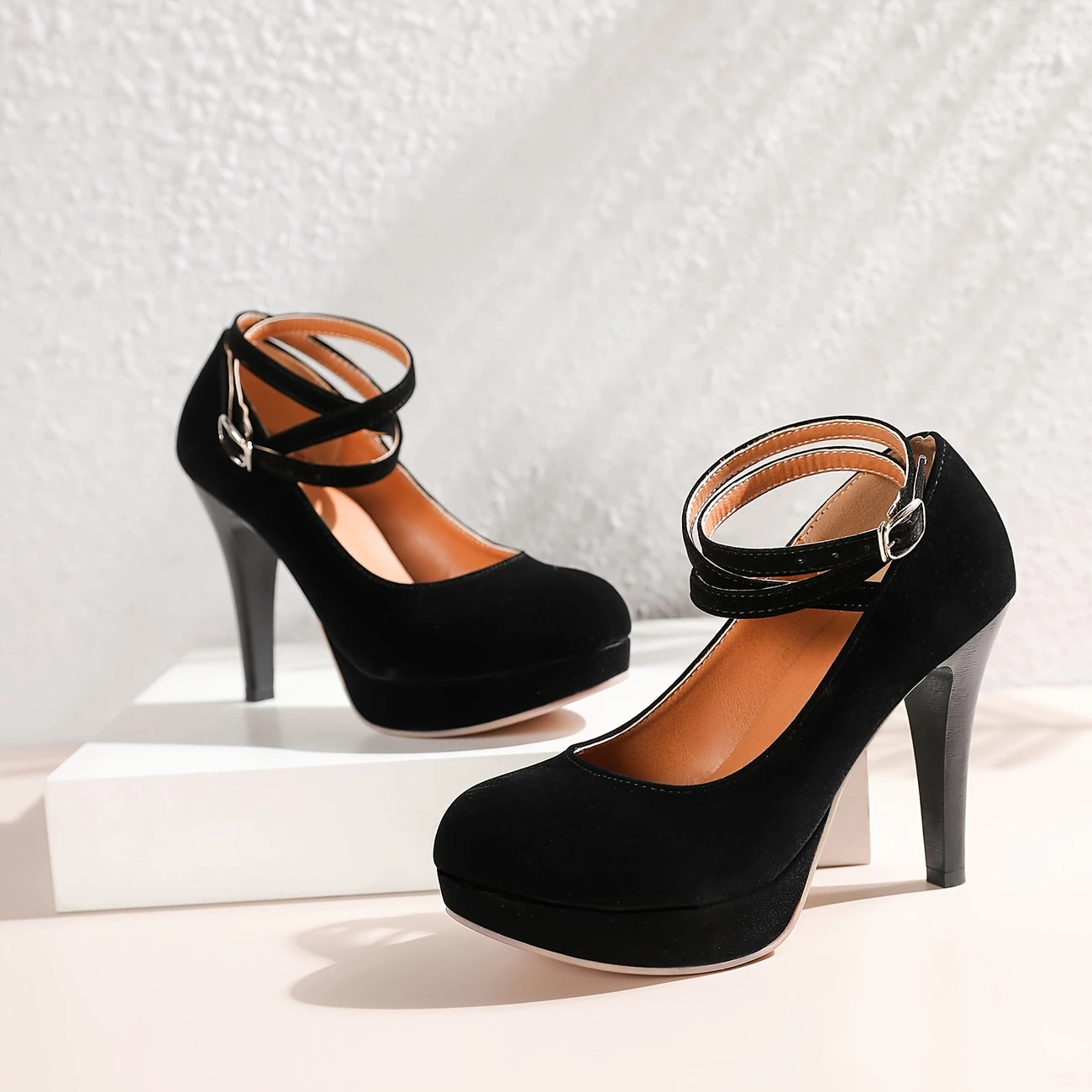 Women's Thick Bottom High Heels