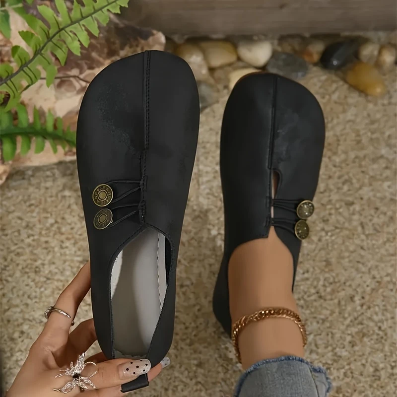 Lightweight Women's Soft Sole Round Toe Flats