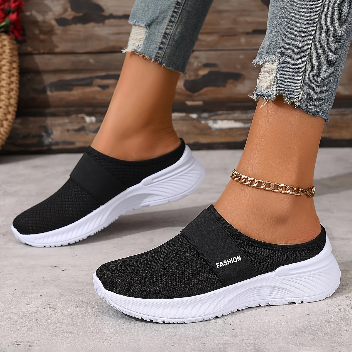 WOMEN'S SLIP-ON ORTHOPEDIC DIABETIC WALKING SHOES