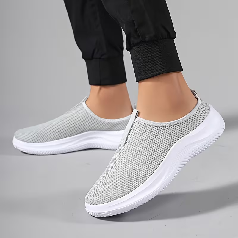 Men's Breathable Arch Support Mesh Low-Top Sneakers