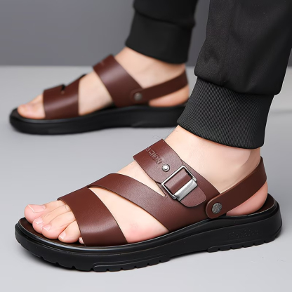 Men's Non-Slip Leather Sandals