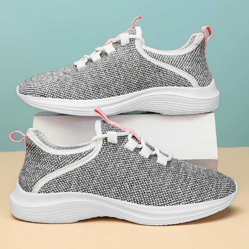 Women's Breathable Lace-up Running Shoes