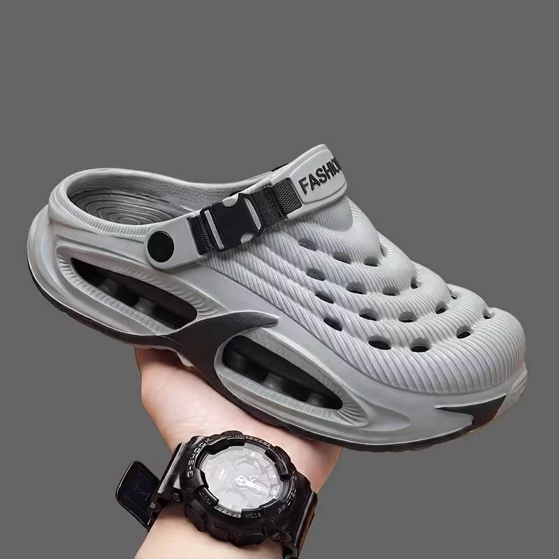 Air Cushion Hollow Chunky Clogs