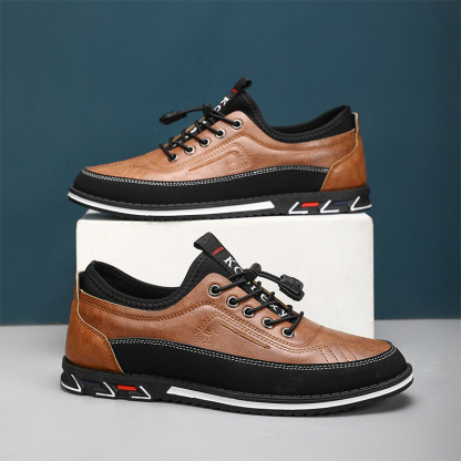 Men's Orthopedic Leather Shoes