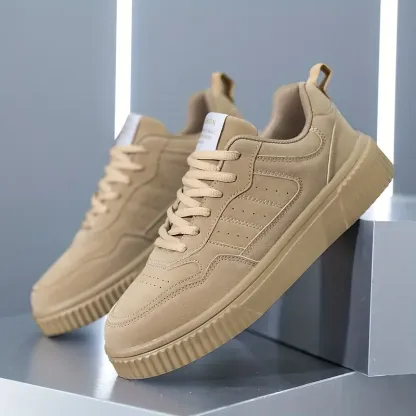 Men's Lightweight Lace-Up Casual Sneakers