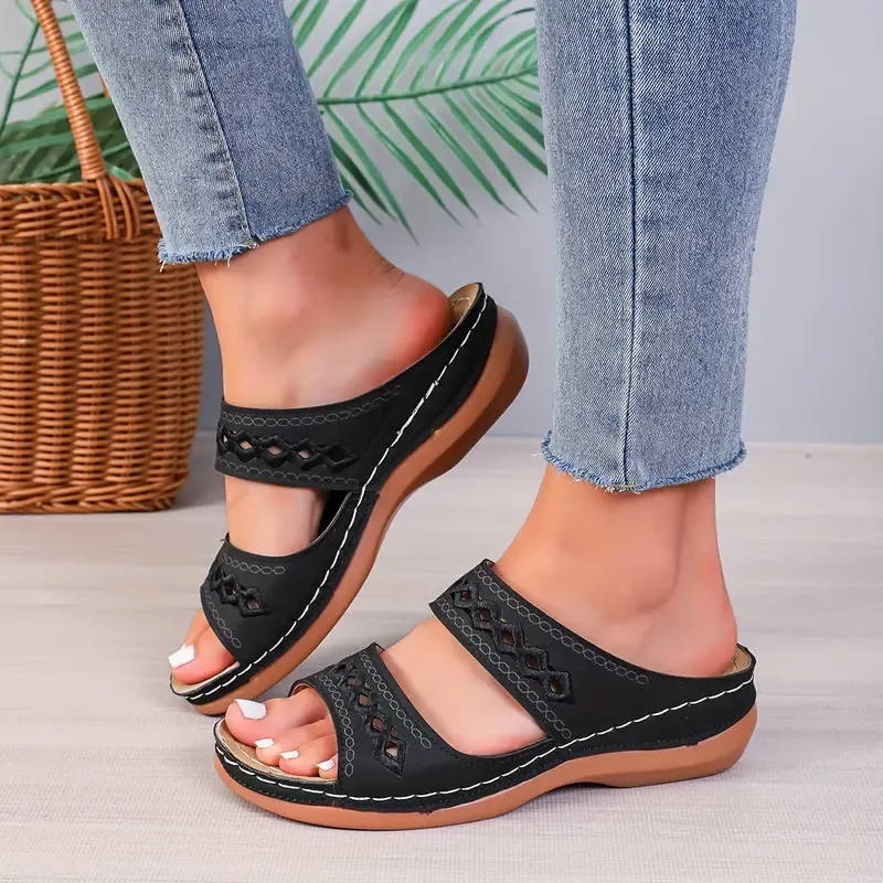 Women Comfortable Arch Support Slides