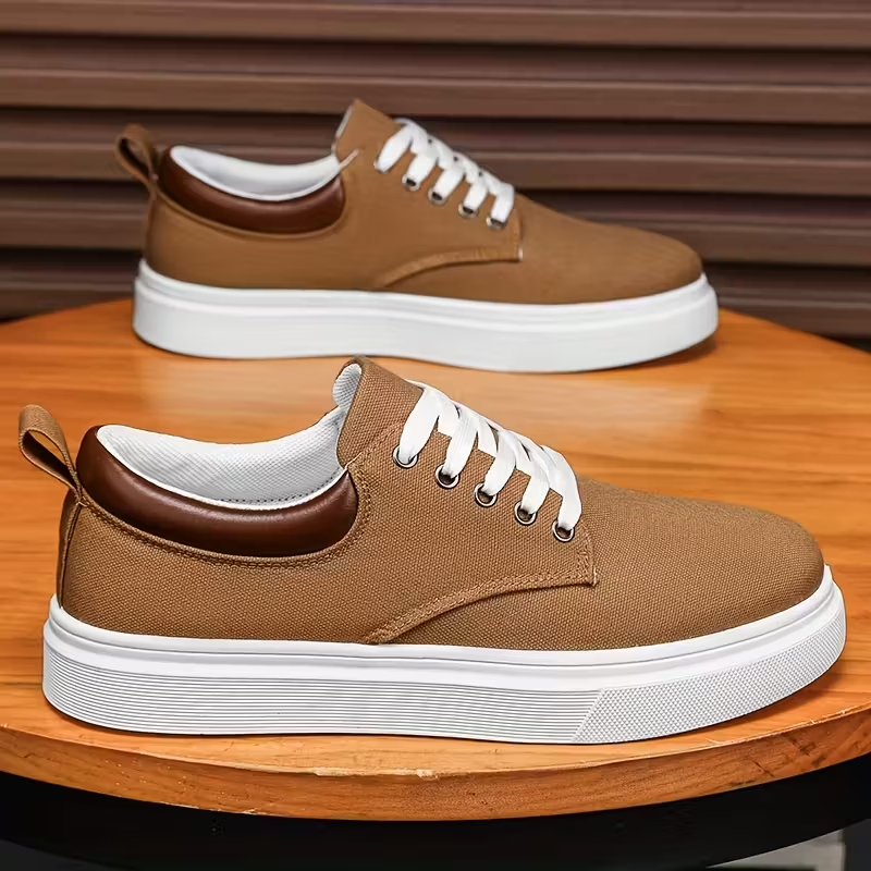 Men'S Casual Lightweight And Comfortable Canvas Shoes
