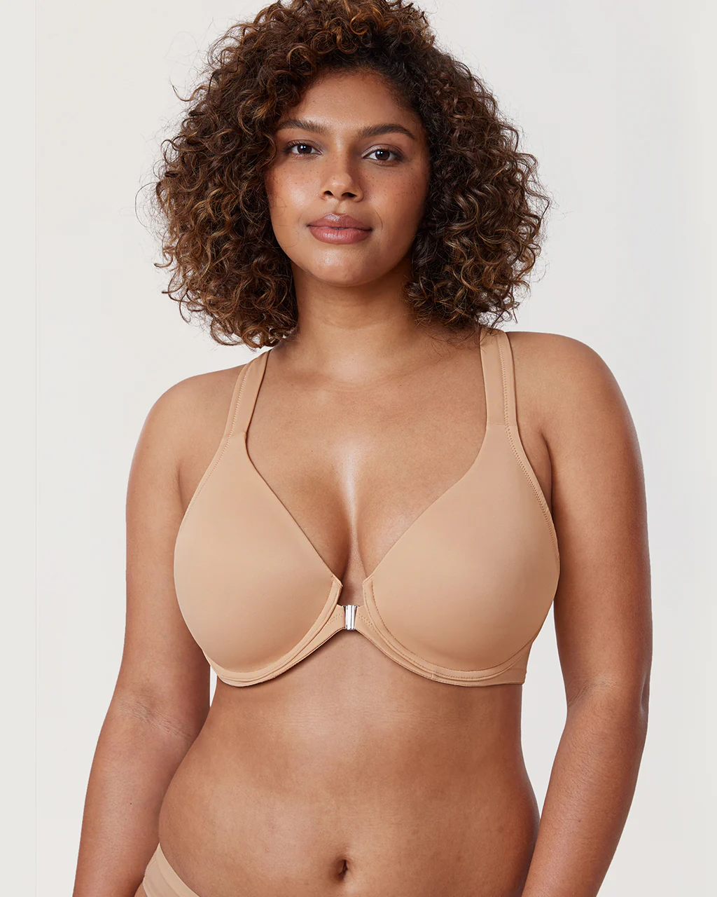 Plunge Racerback Front Closure Bra - Buy One Get One Free