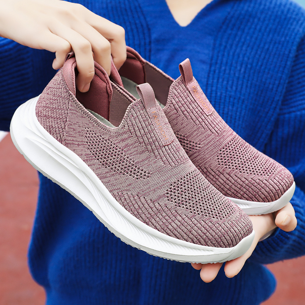 Women's Casual Breathable Slip On Orthopaedic Walking Sneakers