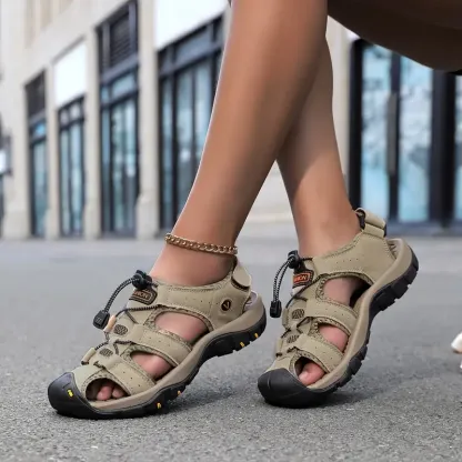 MD Bounce Shock Absorption Outdoors Versatile Hiking Sandals 