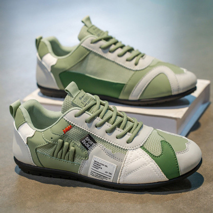 Men's Low-Top Lace-Up Urban Streetwear Shoes