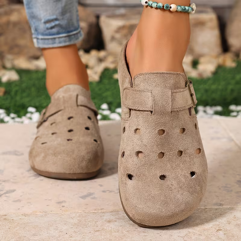 Women's Slip-On Breathable Comfortable Hollow-Out Casual Shoes