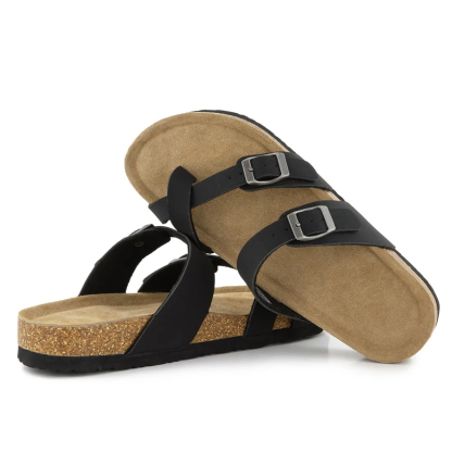 Summer Slide Comfy Casual Soft Cork Footbed Sandals