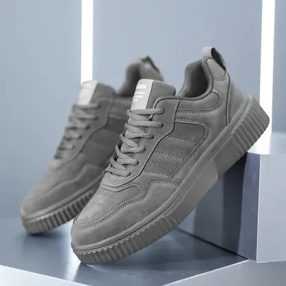 Men's Lightweight Lace-Up Casual Sneakers