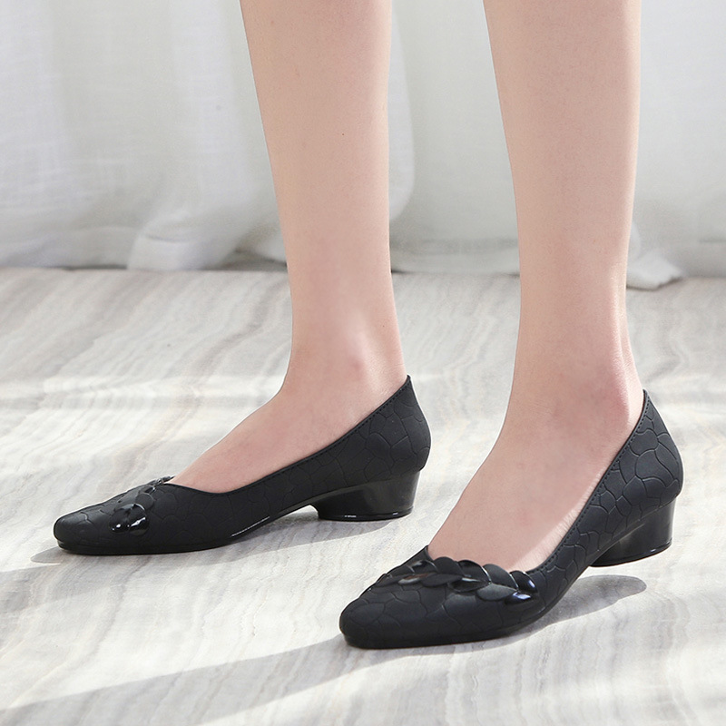 Elegant EVA Block Heel Flats for Women