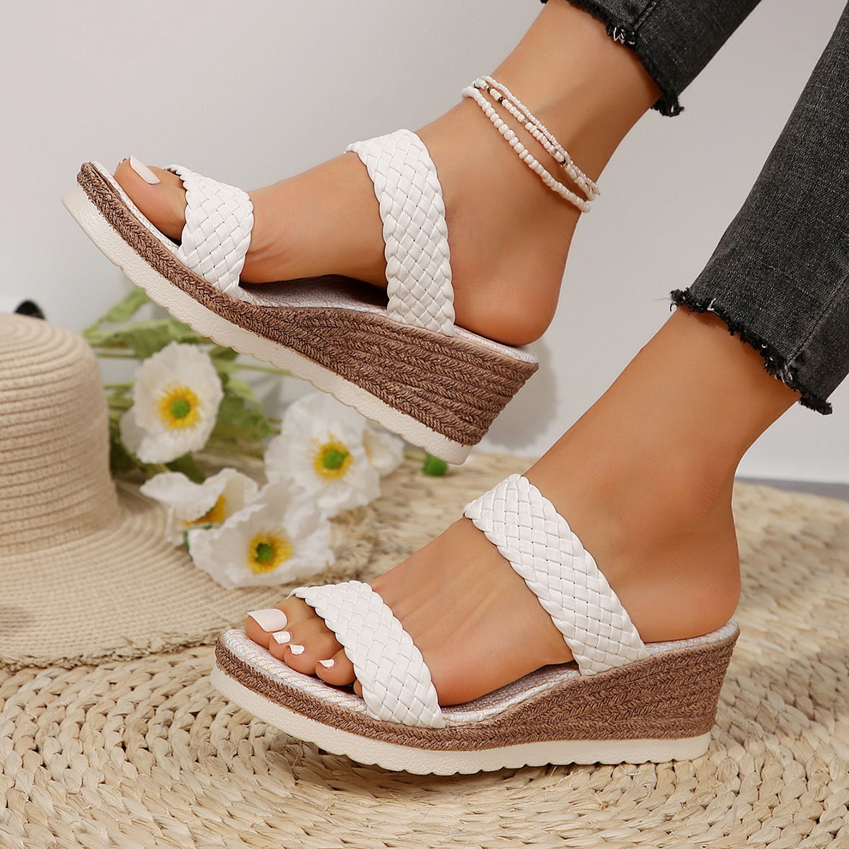 Women Comfortable  Arch Support Non-Slip Slides