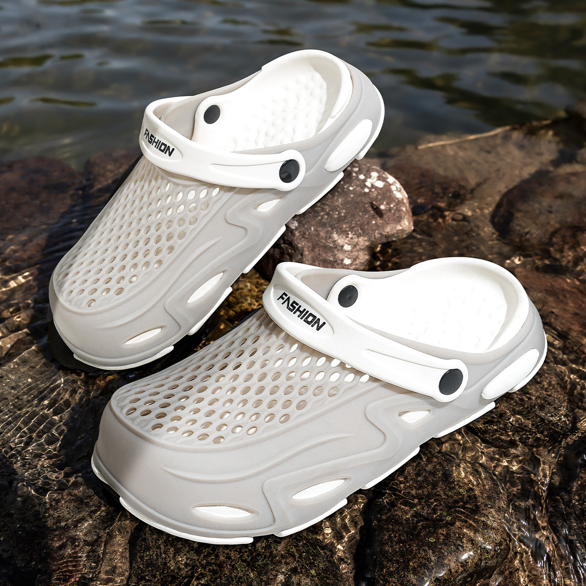 Men's Non-Slip EVA Sole Slip-On Sandals