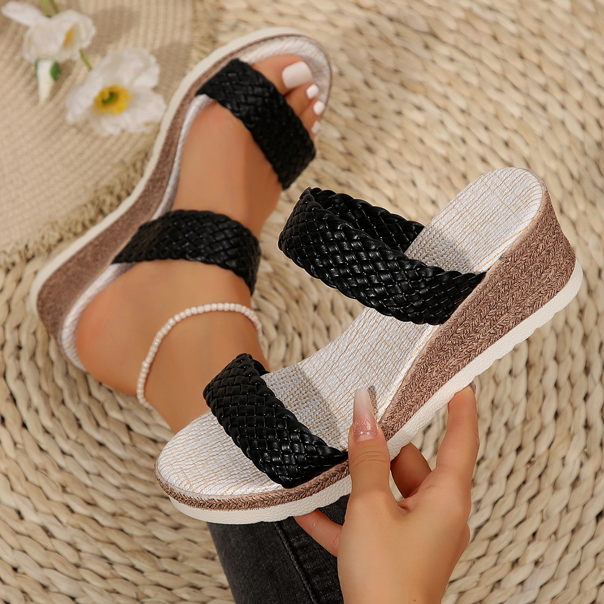Women Comfortable  Arch Support Non-Slip Slides