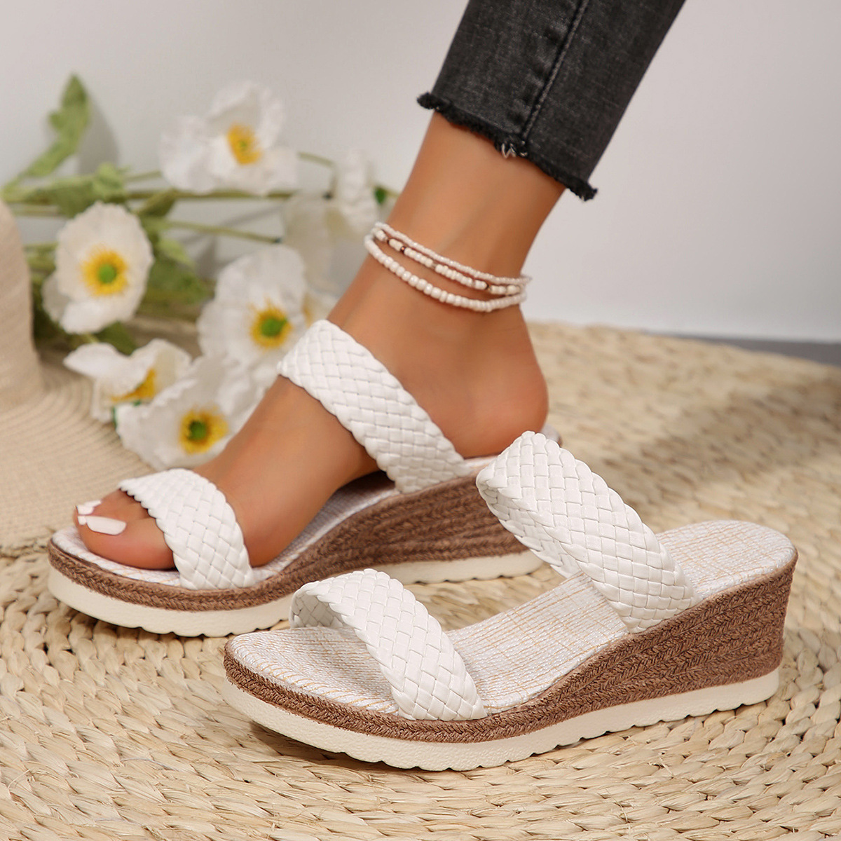 Women Comfortable  Arch Support Non-Slip Slides