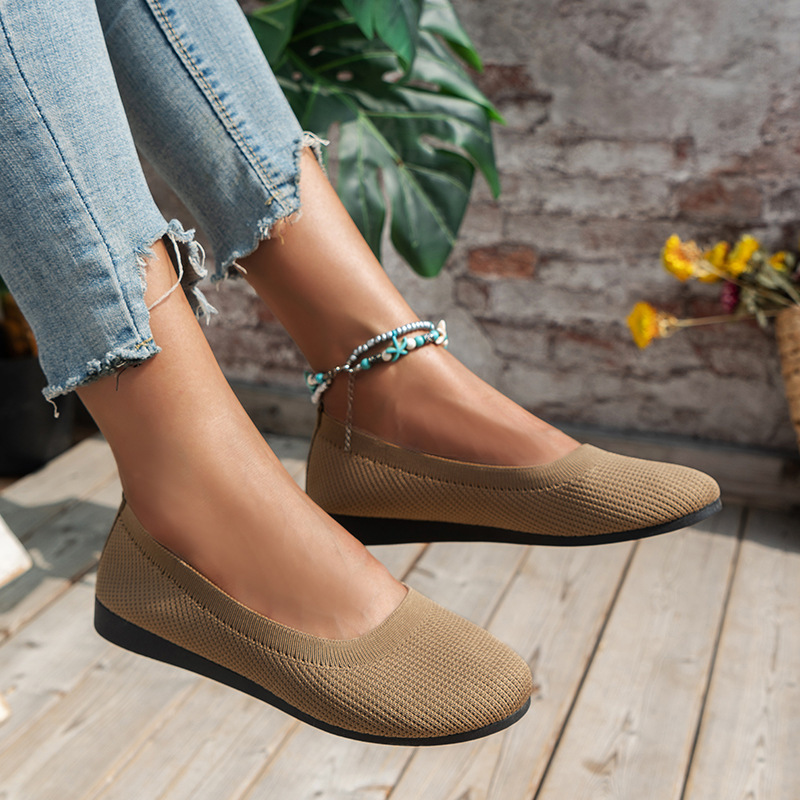 Women Comfortable Breathable Slip On Arch Support Non-Slip Casual Shoes