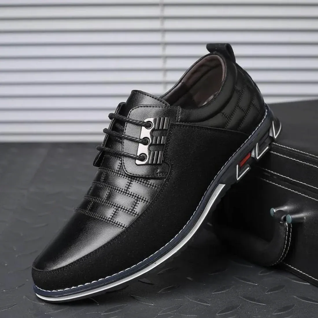 Men‘s Orthopedic Leather Shoes