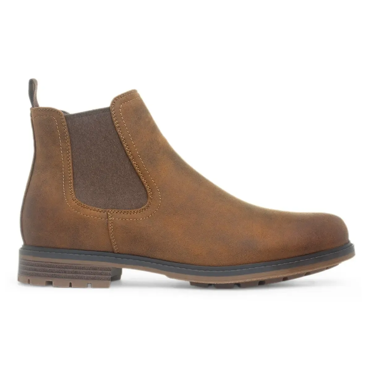 Men’s Classic Chelsea Boots, Stylish Slip-On Ankle Boots for Daily & Business Wear