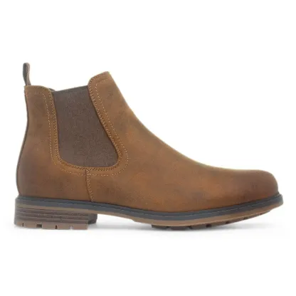 Men’s Classic Chelsea Boots, Stylish Slip-On Ankle Boots for Daily & Business Wear