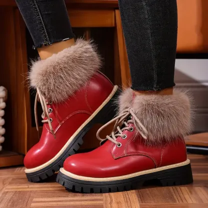Women's soft, comfortable, fleece-lined warm boots