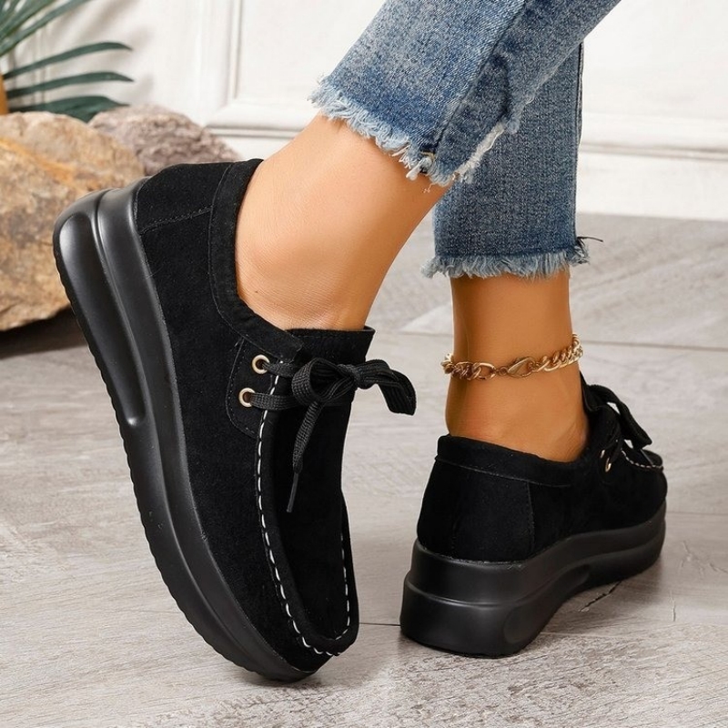 2025 new lace-up thick-soled casual shoes--Buy 2 get free shipping