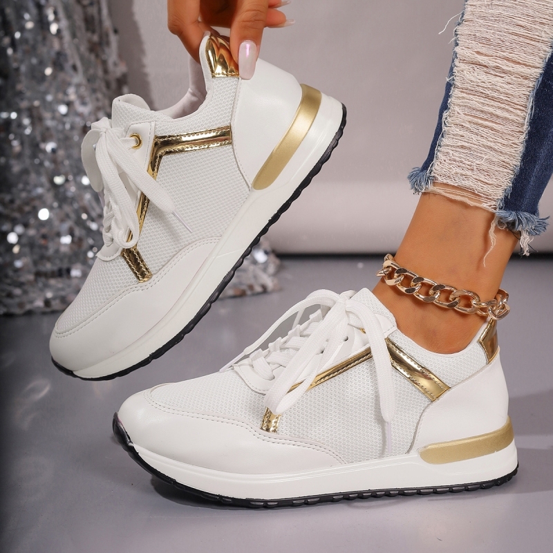 🔥2025 New Ladies Lace Up Orthopedic Sneakers