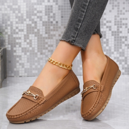 🔥Ladies Spring and Summer Retro Flat Loafers-Buy 2 get free shipping