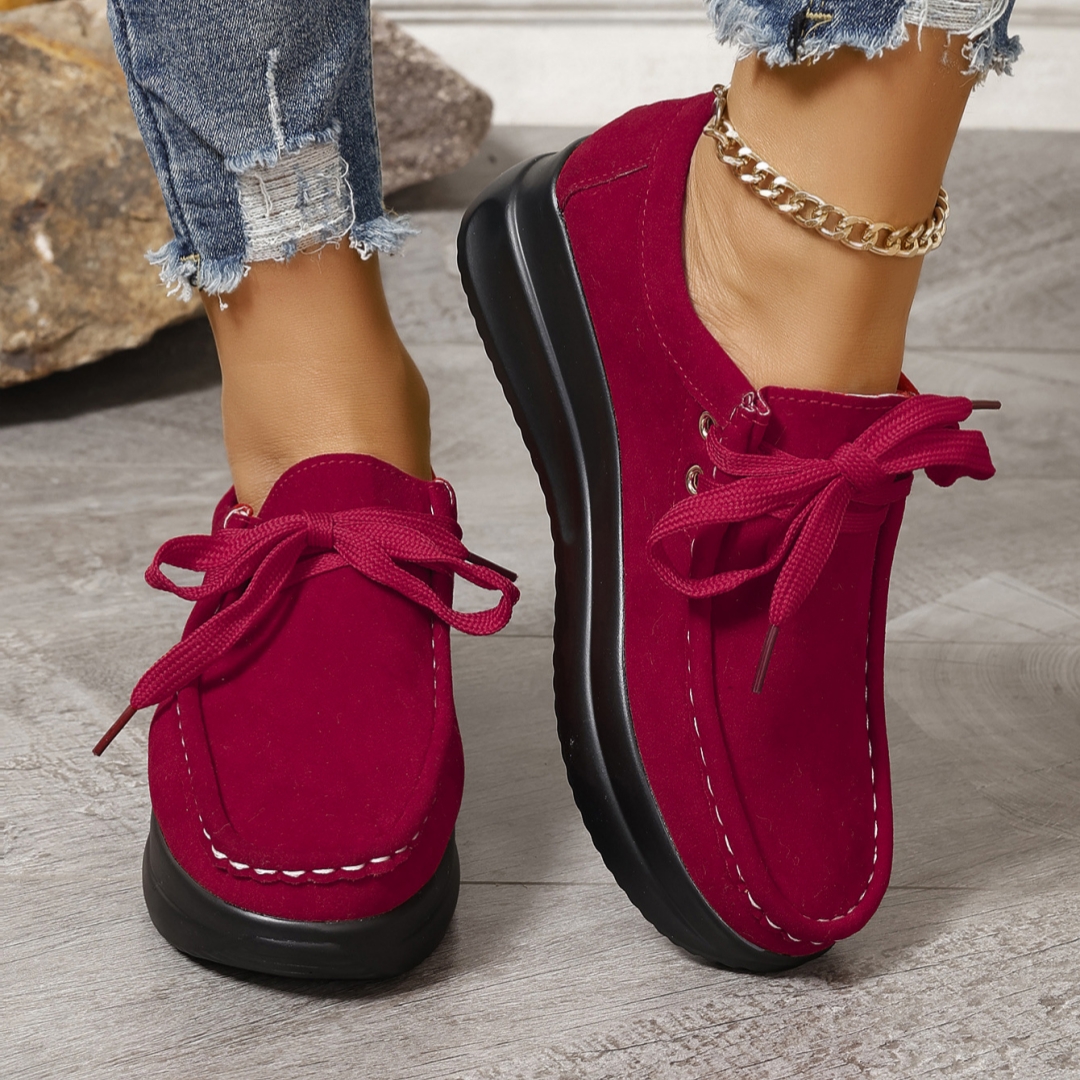 2025 new lace-up thick-soled casual shoes--Buy 2 get free shipping