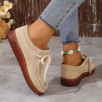 🔥Last Day 50% OFF - Women's Comfortable Casual Lace-Up Flats