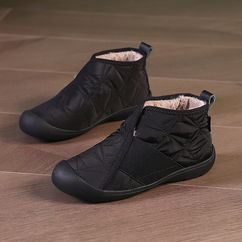 🌸🎉 Trendy Must-Have! Only a Few Left! ✨🥿💫Women's Casual Comfort Plush Durable Non-slip Wide Toe Ankle Boots