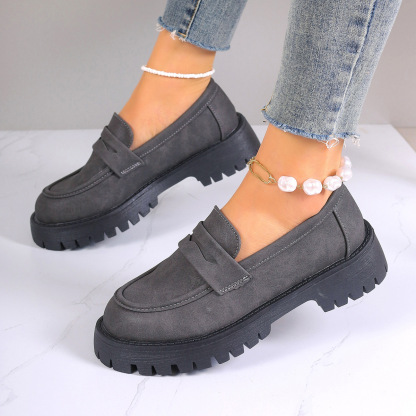 🔥Last Day Promotion 50% OFF - Women's Fashion Thick Sole Loafers