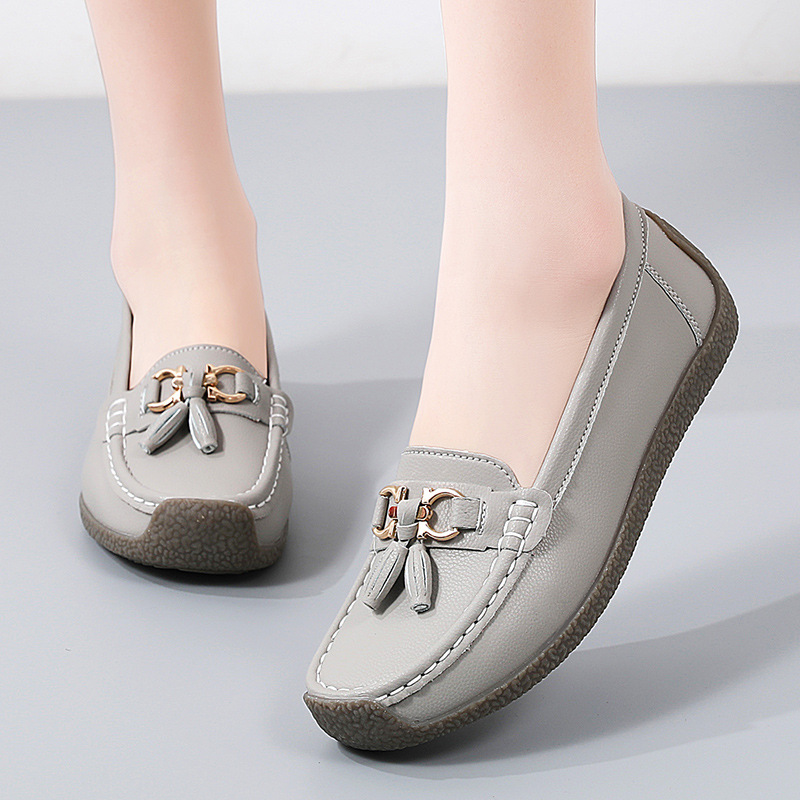 🔥Hot Sale🔥Women's Summer Soft Sole Breathable Comfortable Leather Shoes - Buy 2 Pairs Free Shipping