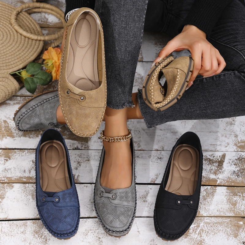 🔥🔥2025 New Women's Vintage Style Flat Shoes-Buy 2 get free shipping