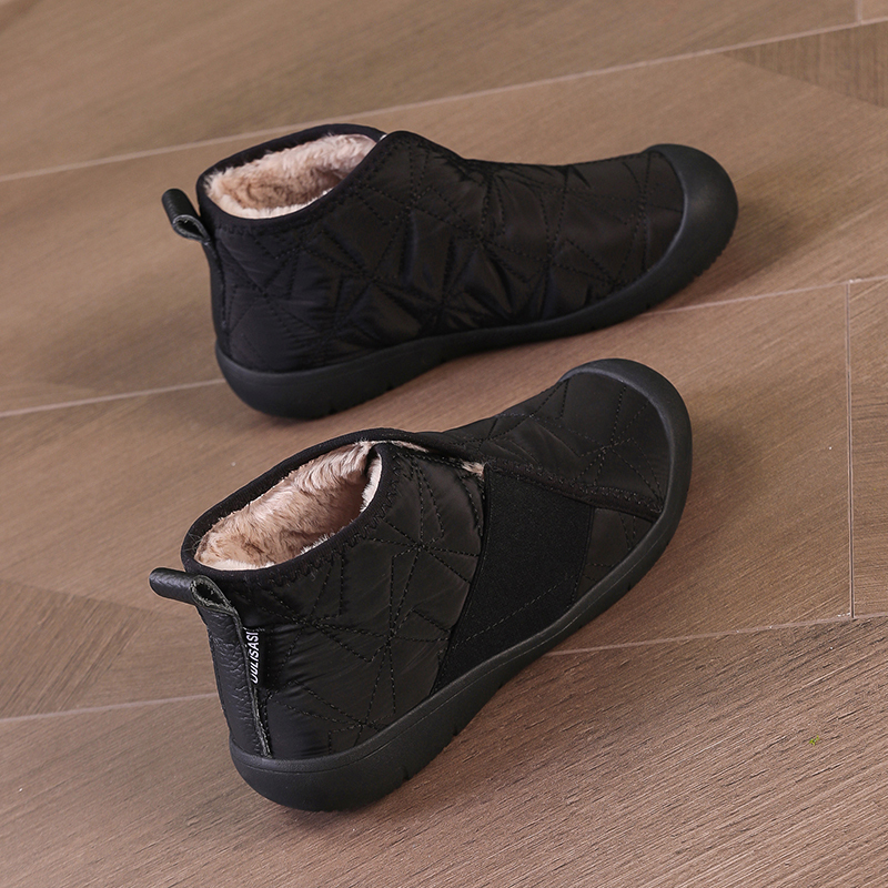 🌸🎉 Trendy Must-Have! Only a Few Left! ✨🥿💫Women's Casual Comfort Plush Durable Non-slip Wide Toe Ankle Boots