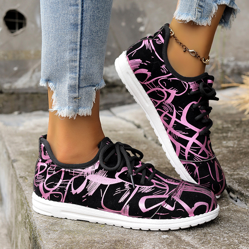 2025 new lace-up flat shoes