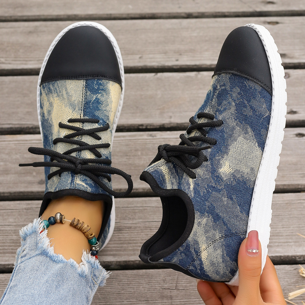 2025 new lace-up flat shoes