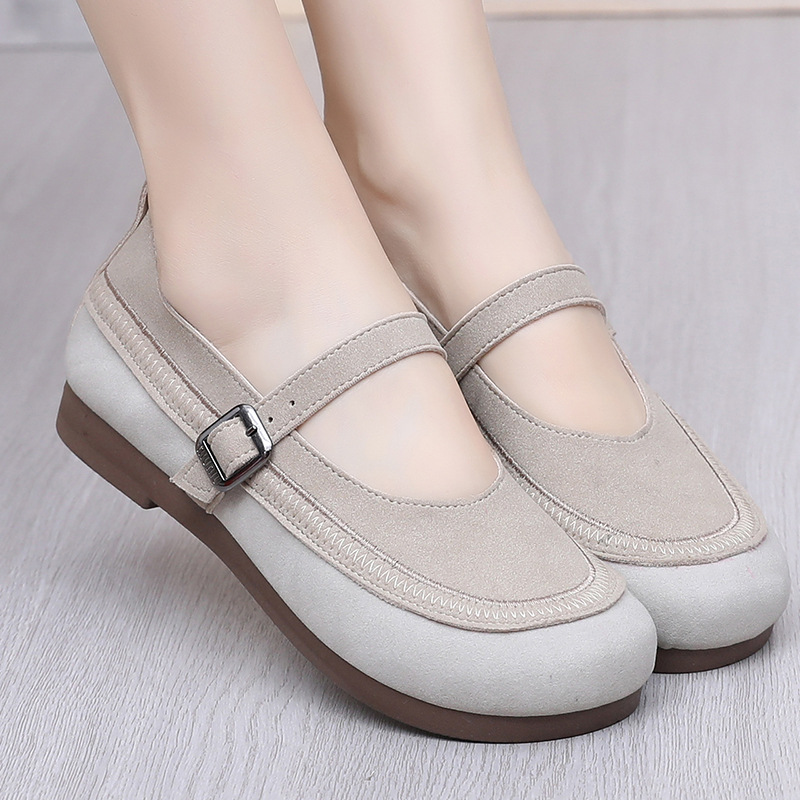 2025 Spring and Autumn Soft Sole Slip-on Walking Shoes
