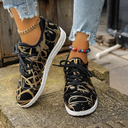 2025 new lace-up flat shoes