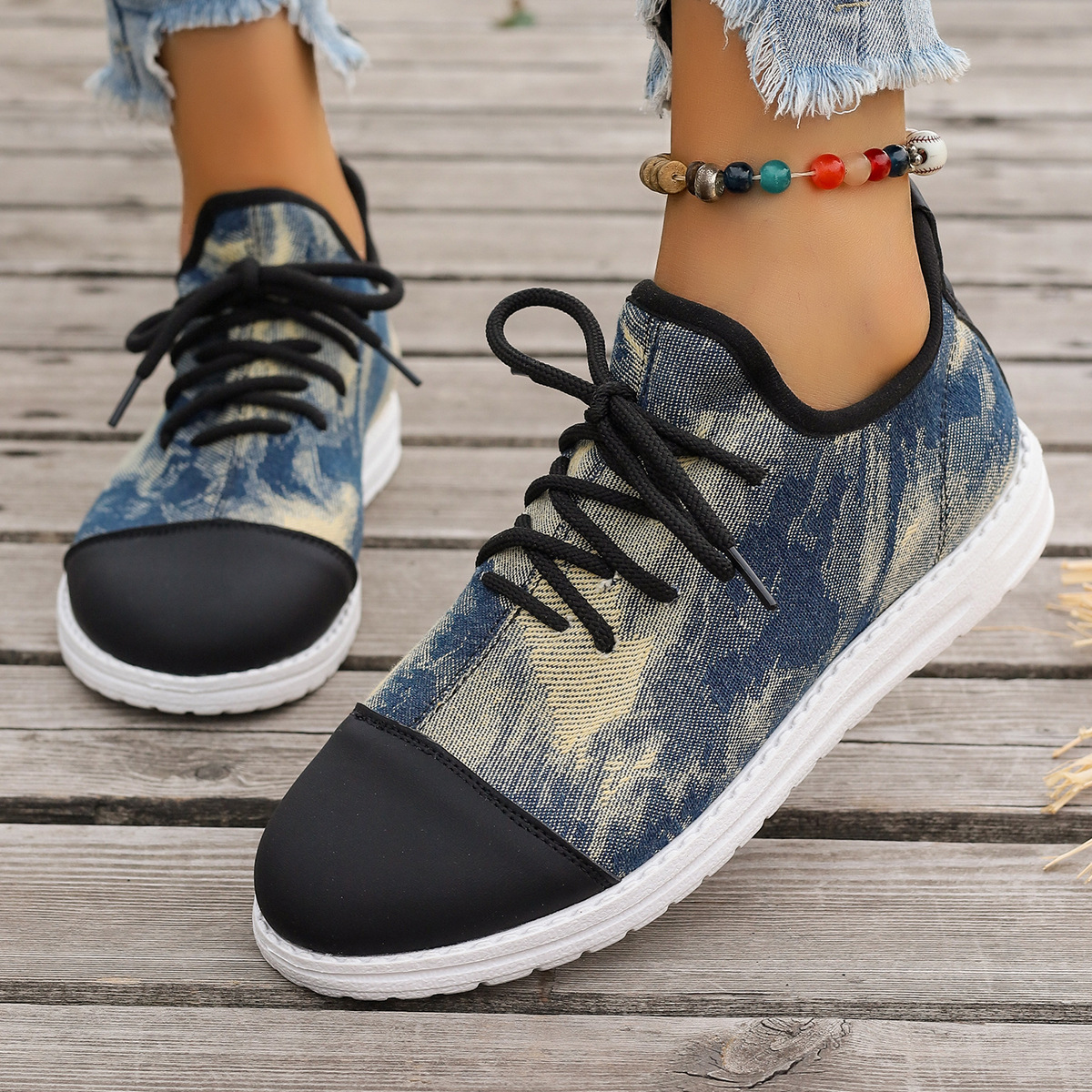 2025 new lace-up flat shoes