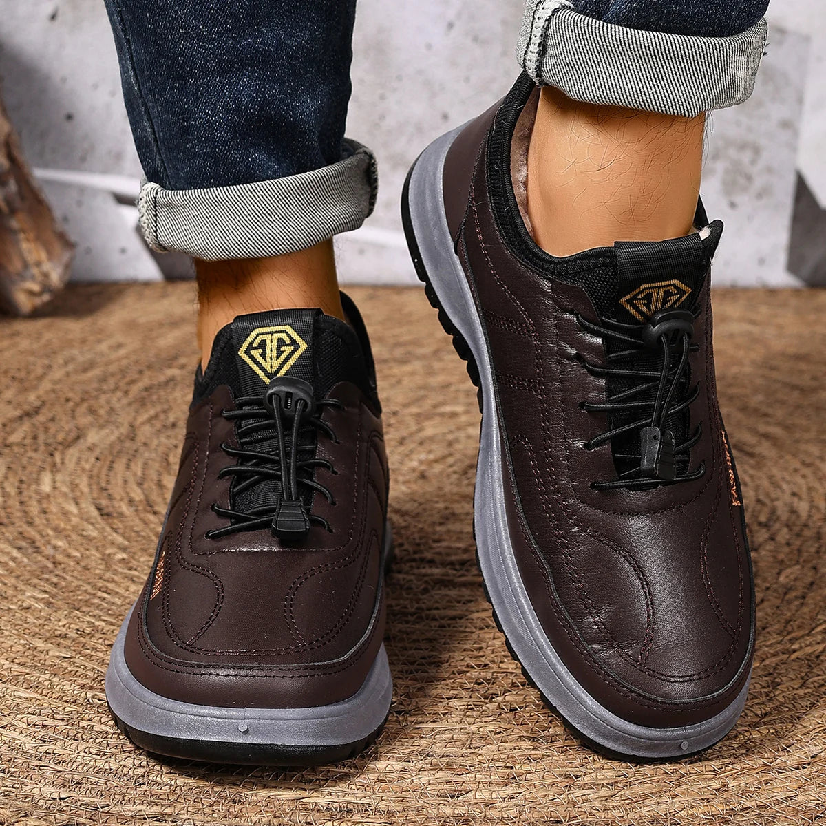 Dante™ Sneakers with Elastic Laces and Sturdy Structure / Style and Practicality for Your Lifestyle!